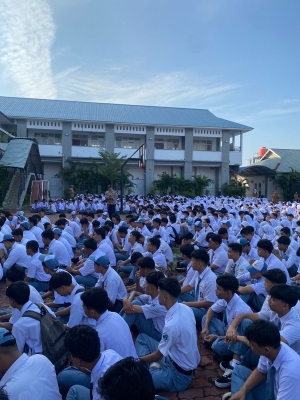 Polresta Barelang Gelar Penyuluhan Serentak Kenakalan Remaja, Antisipasi Bullying, dan Edukasi Ojek Online di Kota Batam