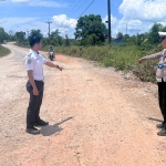 Respon Cepat Satlantas Polresta Barelang Monitoring Titik Rawan Laka dan Pelanggaran di Jalan Trans Barelang