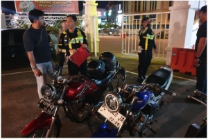 Puluhan Kendaraan Ditindak, Polresta Barelang Gelar Patroli Gabungan Antisipasi Balap Liar dan Knalpot Non SNI