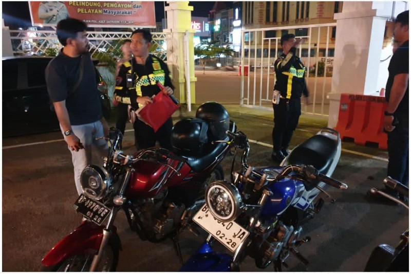 Puluhan Kendaraan Ditindak, Polresta Barelang Gelar Patroli Gabungan Antisipasi Balap Liar dan Knalpot Non SNI