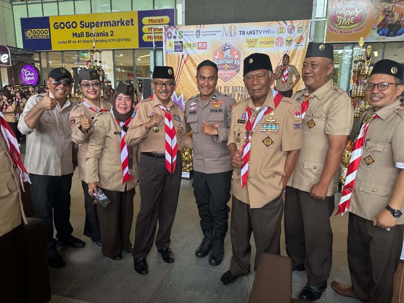 Wujud Dukungan Pembinaan Generasi Muda, Polresta Barelang Hadiri Pembukaan Scout Day XV 2026
