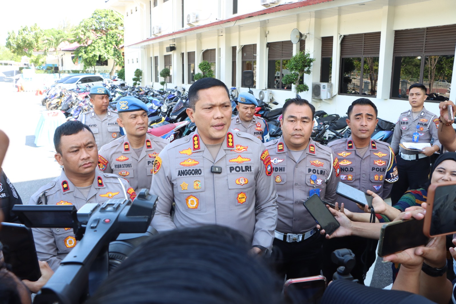 Polresta Barelang Amankan 102 Kendaraan, dalam Penertiban Balap Liar dan Knalpot Brong