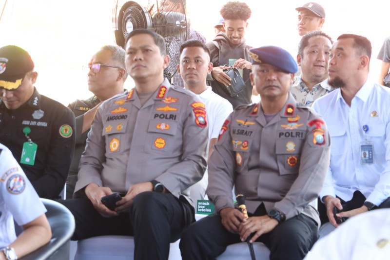 Kapolresta Barelang Dampingi Kapolda Kepri Hadiri Peresmian Mako Zona Bakamla Barat, Tengah dan Timur di Batam