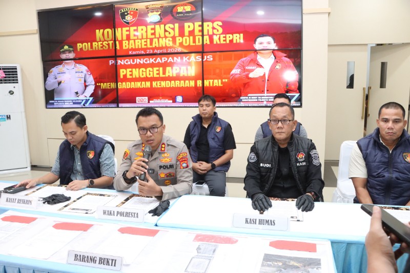 Kasus Penggelapan Kendaraan, Kerugian Capai Puluhan Juta Rupiah Berhasil Dibongkar Satreskrim Polresta Barelang