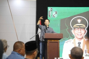 Amsakar Tekankan Peran Mahasiswa sebagai Agen Perubahan, dalam Acara Pelantikan Pengurus HMI dan KOHATI Batam