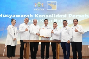 Apresiasi Konsolidasi Kadin Batam, Amsakar Achmad Optimis Ekonomi Triwulan 1 Tembus 7 Persen
