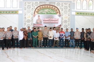 Kapolresta Barelang Serap Aspirasi Masyarakat Pulau Kasu, Melalui Jum’at Curhat Kamtibmas