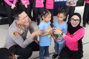 Polresta Barelang Sambut Hangat Kunjungan Edukatif TK Kemala Bhayangkari II Belakang Padang