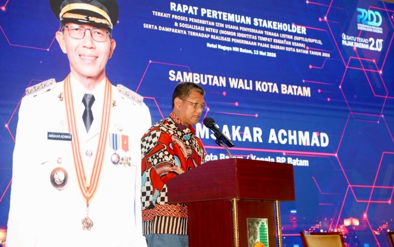 Tahun 2026 Pemko Batam Targetkan Pendapatan PBJT Tenaga Listrik Rp437,4 Miliar