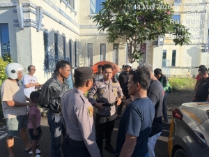 Personel Polsek Batam Kota Datangi TKP Dugaan Pencurian Kabel di Baloi Permai, Respon Cepat Laporan 110