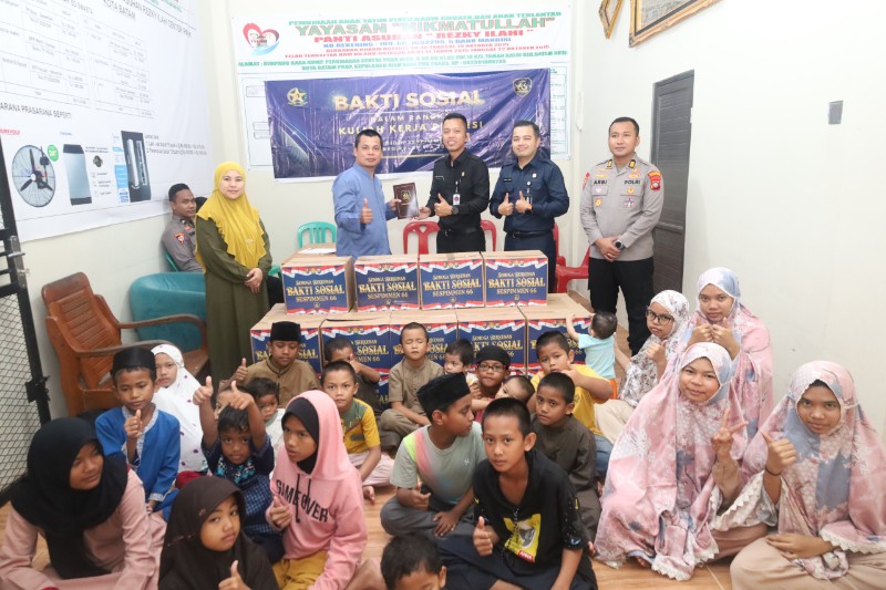 Pererat Kepedulian dan Silahturahmi, Sespimmen Polri Dikreg Ke-66 Tahun 2026, Mengadakan Bakti Sosial di Panti Asuhan Rezky Ilahi