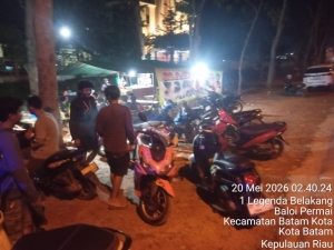 Bubarkan Aksi Balap Liar di Simpang Helm, Polsek Batam Kota Respon Cepat Laporan 110