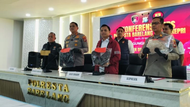 Polisi Tangkap Pencuri Spesialis Perumahan Elite dan Mobil Mewah di Batam Kota
