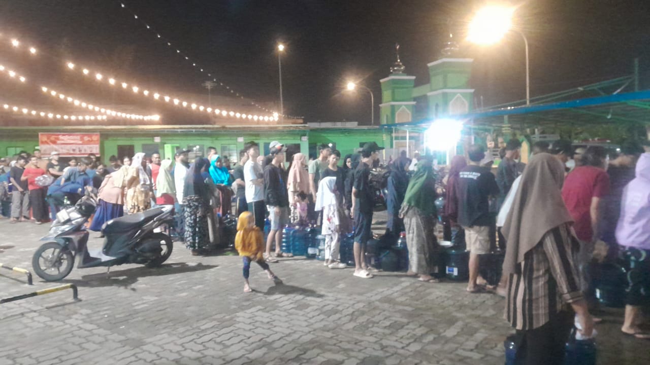 Ribuan Warga Sei Beduk Terdampak Kebocoran Pipa, Aliran Air Bersih Lumpuh