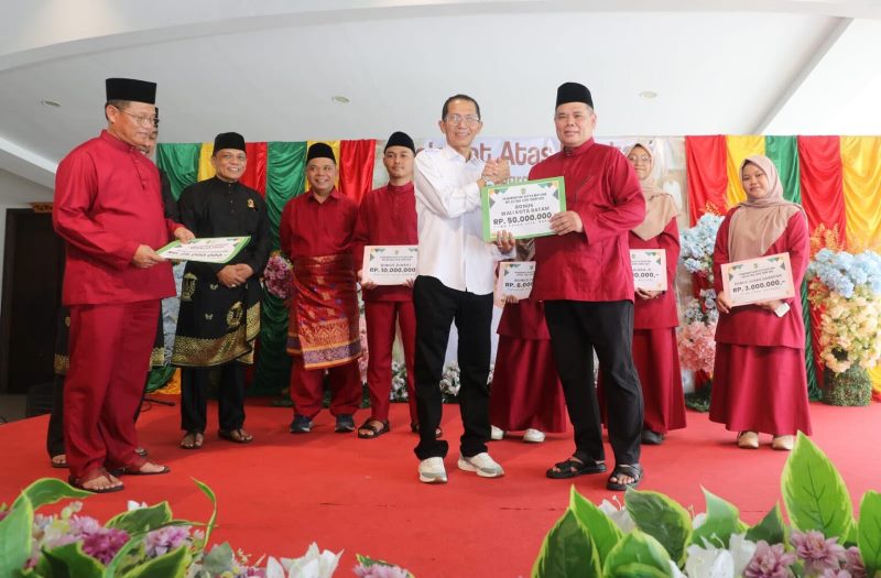 Gemuruh Takbir Sambut Kafilah Batam Juara Umum MTQ Kepri 2026