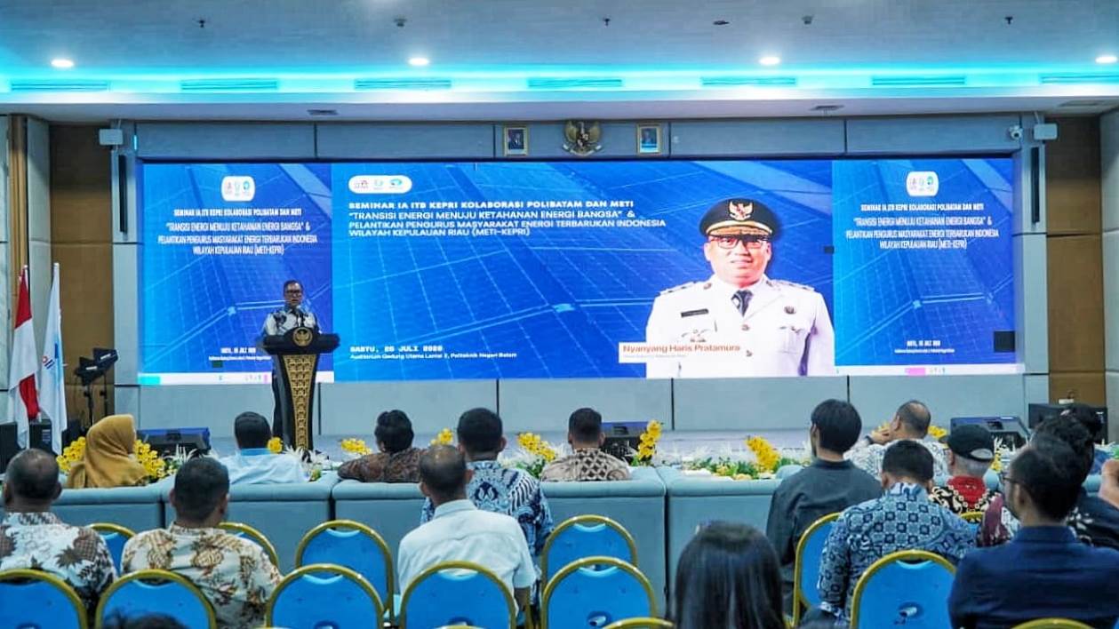 Kepri Punya Potensi Besar Energi Terbarukan, METI Diminta Perkuat Kolaborasi