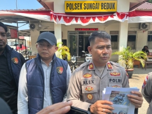 Polsek Sei Beduk Bersama Tim Gabungan Polresta Barelang Ungkap Tiga Kasus Curanmor
