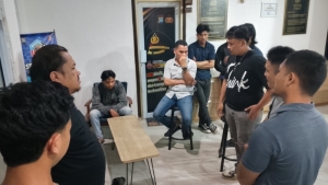 Polsek Nongsa Tindak Lanjuti Laporan Keributan di Simpang Perumahan Purna Yuda Kabil, Respon Cepat Polisi 110