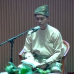 Anggota DPRD Kepri Aman, S.Pd, MM Lantunkan Ayat Suci Al-Qur’an di Paripurna Hari Jadi ke-24 Kepri
