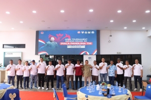 Kapolresta Barelang Hadiri Open Tournament Domino Orado 101 Piala Panglima TNI