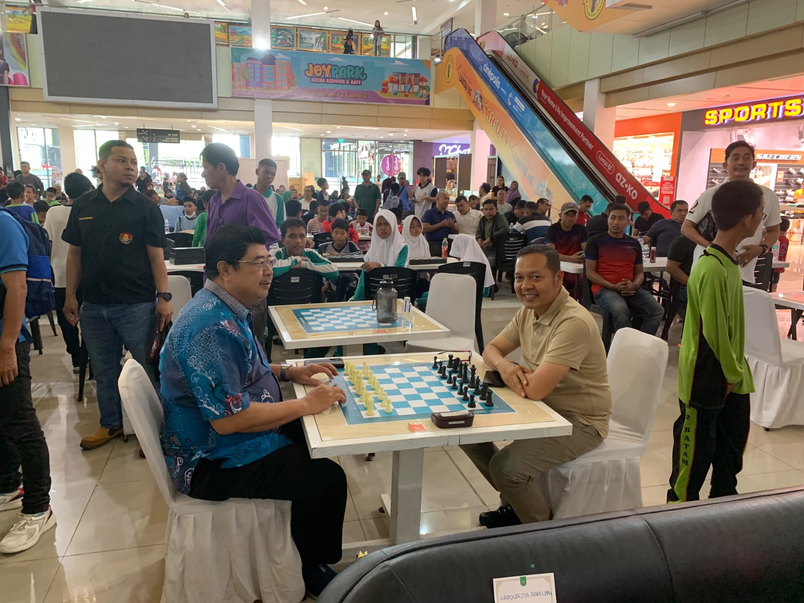 Polsek Batam Kota Laksanakan Monitoring dan Pengamanan Pembukaan Turnamen Catur HUT TNI Ke-81