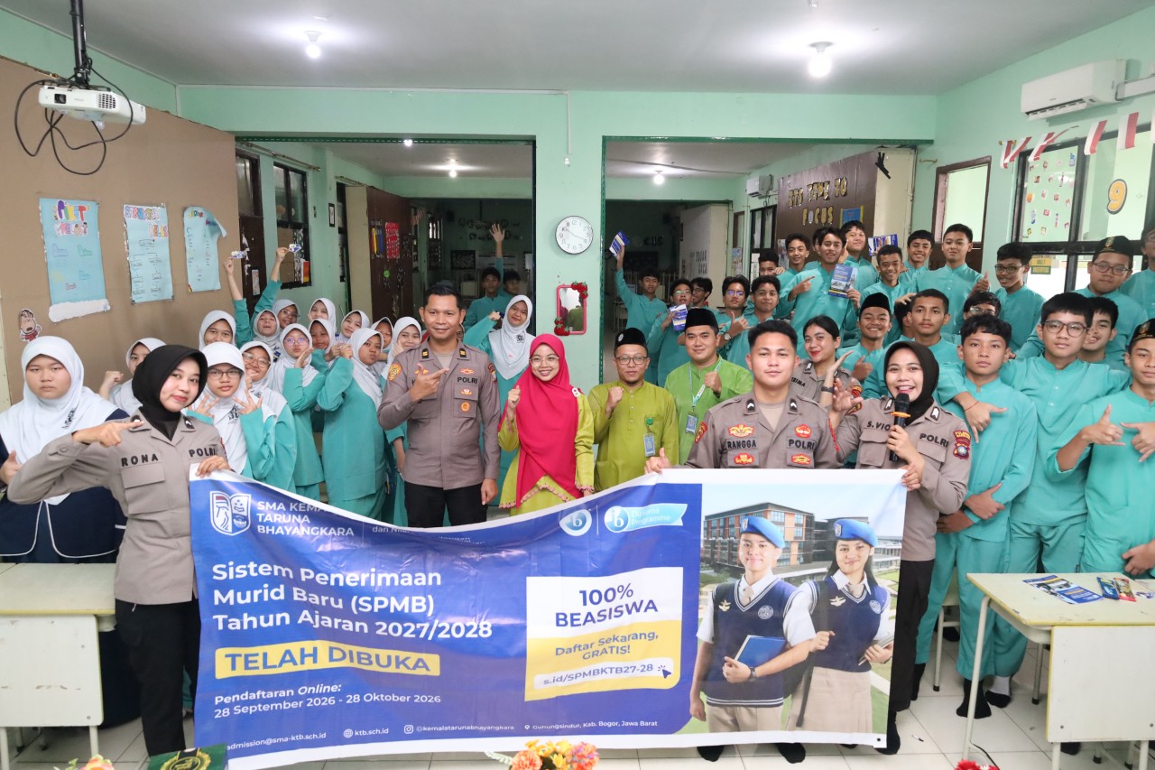 Polresta Barelang Sosialisasikan Penerimaan Murid Baru SMA Kemala Taruna Bhayangkara T.A. 2027–2028 di SMP Muhammadiyah Plus Batam