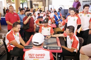 Peringati HUT ke-26 DPRD Batam, Kejuaraan Domino Perkuat Kolaborasi Antarlembaga