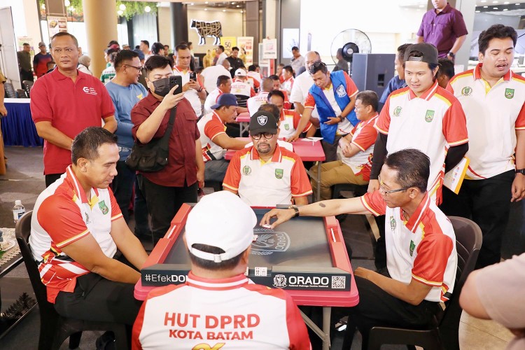 Peringati HUT ke-26 DPRD Batam, Kejuaraan Domino Perkuat Kolaborasi Antarlembaga