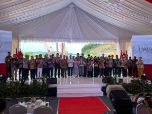 Kapolresta Barelang Dampingi Kapolda Kepri dalam Ground Breaking Pakuwon City Batam