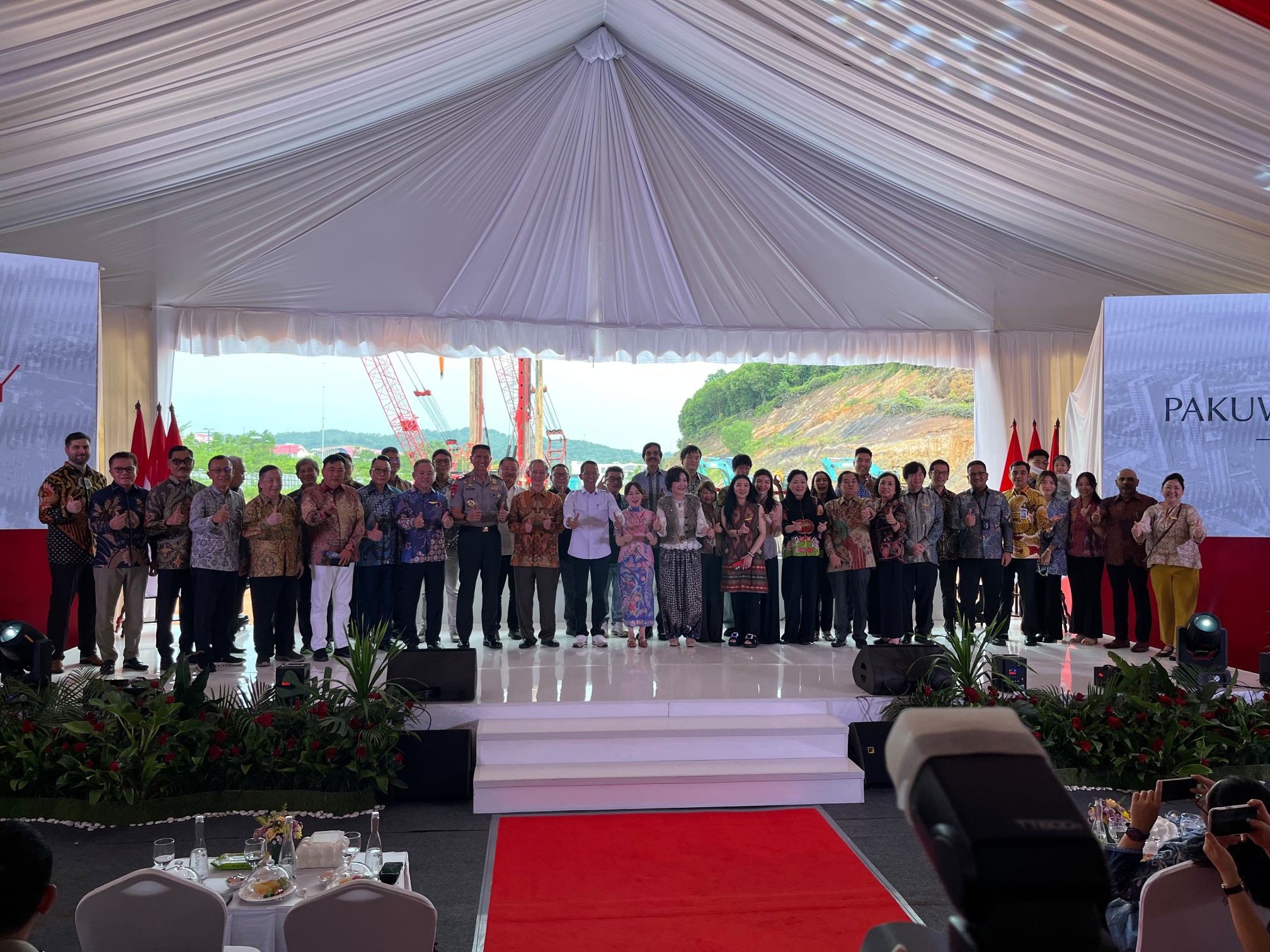 Kapolresta Barelang Dampingi Kapolda Kepri dalam Ground Breaking Pakuwon City Batam