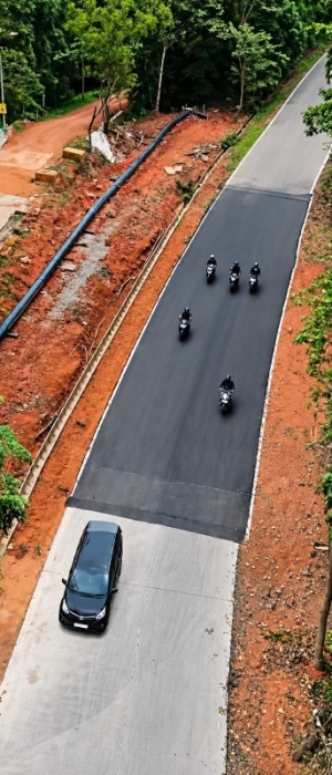 Jalan Tanjakan Vista Dibuka, Rampung Lebih Awal